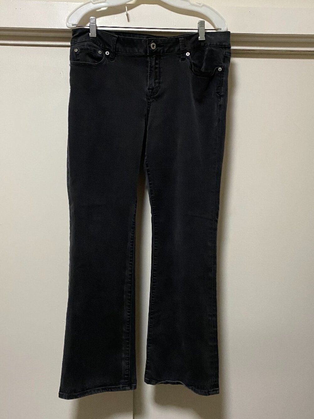 Lucky Brand, EUC black, Lolita boot jeans, size 14/32